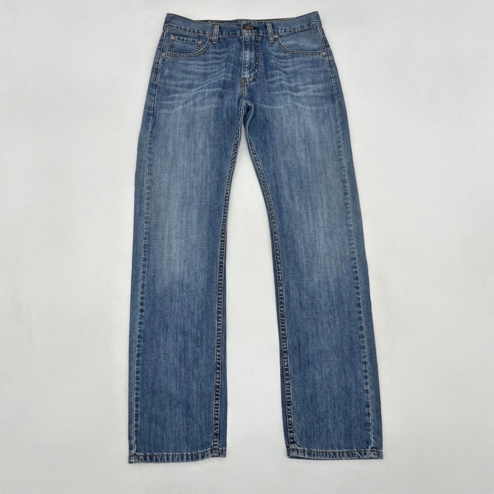 Levis 505 Mens Size‎ 30X32 Regular Fit Jeans Blue Denim 5 Pockets Casual